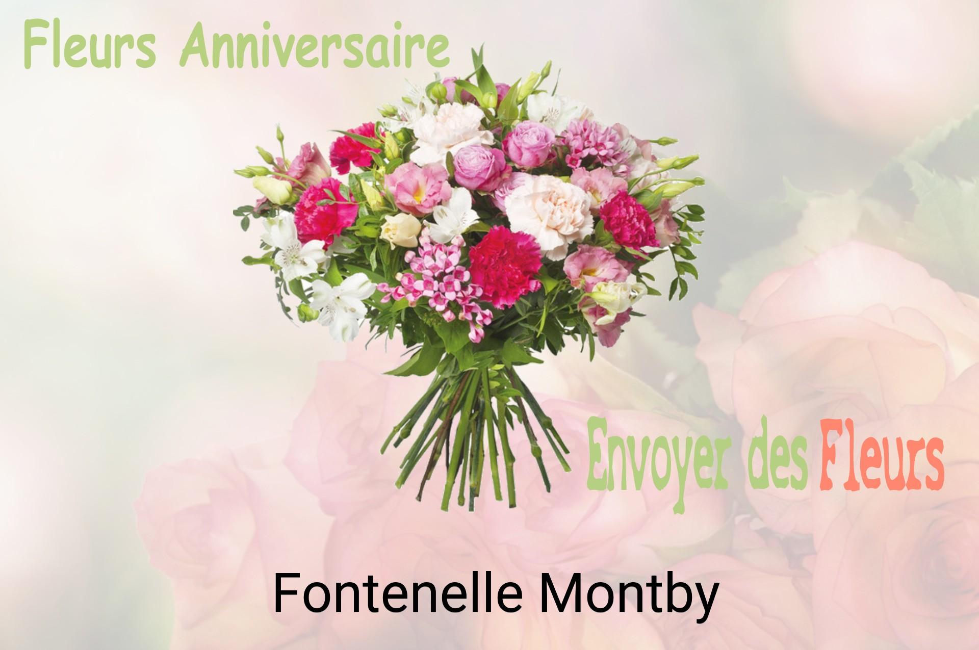 Bouquet de fleurs d’anniversaire livré à Fontenelle-Montby